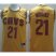 Cleveland Cavaliers 21 Andrew Wiggins Yellow Revolution 30 Swingman NBA Jerseys