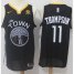 Nike Golden State Warriors #11 Klay Thompson Black Statement Edition NBA Swingman Jersey
