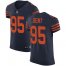 Nike Chicago Bears #95 Richard Dent Navy Blue Alternate Mens Stitched NFL Vapor Untouchable Elite Jersey