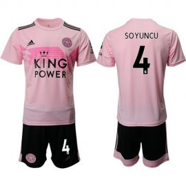Leicester City #4 Soyuncu Away Soccer Club Jersey