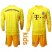 Bayern Munchen Blank Yellow Goalkeeper Long Sleeves Kid Soccer Club Jersey