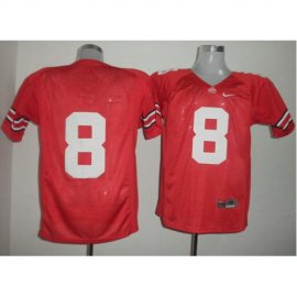 Ohio State Buckeyes 8 DeVier Posey Red NCAA Jerseys