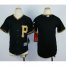 Pittsburgh Pirates Blank Black Cool Base Stitched Youth MLB Jersey
