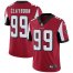 Nike Atlanta Falcons #99 Adrian Clayborn Red Team Color Mens Stitched NFL Vapor Untouchable Limited Jersey