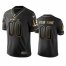 Bengals Custom Mens Stitched NFL Vapor Untouchable Limited Black Golden Jersey