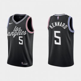 Los Angeles Los Angeles Clippers #5 Luke Kennard Mens Nike Black 2022-23 NBA Jersey – City Edition Mens