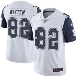 Nike Dallas Cowboys #82 Jason Witten White Youth Stitched NFL Limited Rush Jersey