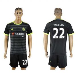 Chelsea #22 Willian Away Soccer Club Jersey