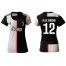 Womens Juventus #12 Alex Sandro Home Soccer Club Jersey