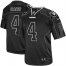 Nike Las Vegas Raiders #4 Derek Carr Lights Out Black Mens Stitched NFL Elite Jersey