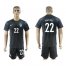 France #22 Mathieu Away Soccer Country Jersey