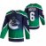 Vancouver Canucks #6 Brock Boeser Green Mens Adidas 2020-21 Reverse Retro Alternate NHL Jersey