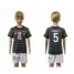 Germany #5 Hummels Away Kid Soccer Country Jersey