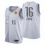 Oklahoma City Oklahoma City Thunder #16 Ty Jerome Mens Nike Gray 2021/22 Swingman NBA Jersey – City Edition Mens