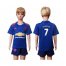 Manchester United #7 Memphis Away Kid Soccer Club Jersey