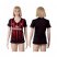 Womens AC Milan Blank Home Soccer Club Jersey