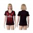 Womens AC Milan Blank Home Soccer Club Jersey