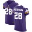 Nike Minnesota Vikings #28 Adrian Peterson Purple Team Color Mens Stitched NFL Vapor Untouchable Elite Jersey