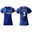 Womens Chelsea #3 Marcos A. Home Soccer Club Jersey