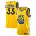 Nike Golden State Warriors #33 James Wiseman 2022 NBA Finals Mens Yellow The Bay City Edition Jersey Mens