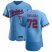 Minnesota Twins #72 Caleb Thielbar Mens Nike Light Blue Alternate 2020 Authentic Team MLB Jersey