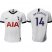 Tottenham Hotspur #14 Nkoudou White Home Soccer Club Jersey