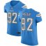 Nike Los Angeles Chargers #92 Brandon Mebane Electric Blue Alternate Mens Stitched NFL Vapor Untouchable Elite Jersey