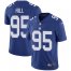 Nike New York Giants #95 B.J. Hill Royal Blue Team Color Mens Stitched NFL Vapor Untouchable Limited Jersey