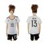 Womens Germany #13 Muller White Home Soccer Country Jersey
