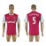 West Ham United #5 Tomkins Home Soccer Club Jersey