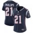 Nike New England Patriots #21 Adrian Phillips Navy Blue Team Color Womens Stitched NFL Vapor Untouchable Limited Jersey