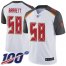 Nike Tampa Bay Buccaneers #58 Shaquil Barrett White Mens Stitched NFL 100th Season Vapor Limited Jersey