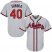 Atlanta Braves #40 Mike Soroka Grey New Cool Base Stitched Youth MLB Jersey