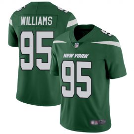 Nike New York Jets #95 Quinnen Williams Green Team Color Mens Stitched NFL Vapor Untouchable Limited Jersey