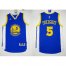 Warriors #5 Marreese Speights Blue Stitched Revolution 30 NBA Jersey