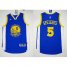 Warriors #5 Marreese Speights Blue Stitched Revolution 30 NBA Jersey