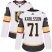 Adidas Vegas Golden Knights #71 William Karlsson White Road Authentic Womens Stitched NHL Jersey