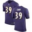 Nike Baltimore Ravens #39 Brandon Carr Purple Team Color Mens Stitched NFL Vapor Untouchable Elite Jersey