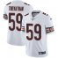 Nike Chicago Bears #59 Danny Trevathan White Mens Stitched NFL Vapor Untouchable Limited Jersey
