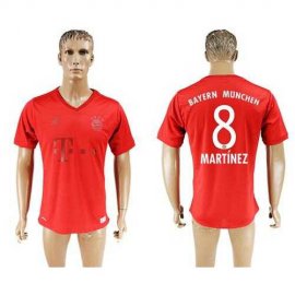 Bayern Munchen #8 Martinez Marine Environmental Protection Home Soccer Club Jersey