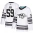 Adidas Nashville Predators #59 Roman Josi White Authentic 2019 All-Star Stitched NHL Jersey