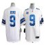 Nike Dallas Cowboys #9 Tony Romo White With C Patch Mens Stitched NFL Game Jersey