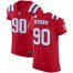 Nike New England Patriots #90 Malcom Brown Red Alternate Mens Stitched NFL Vapor Untouchable Elite Jersey