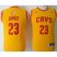 Youth Cleveland Cavaliers 23 LeBron James Gold Stitched Revolution 30 Swingman NBA Jersey