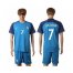 France #7 Griezmann Home Soccer Country Jersey