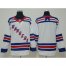 Adidas New York Rangers Blank White Road Authentic Stitched NHL Jersey