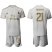 Real Madrid #21 Brahim White Home Soccer Club Jersey