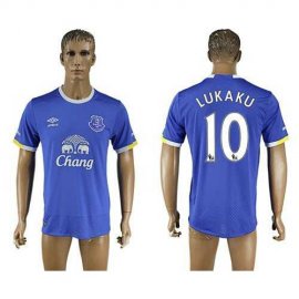 Everton #10 Lukaku Home Soccer Club Jersey