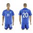 Greece #20 Holebas Away Soccer Country Jersey