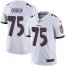 Nike Baltimore Ravens #75 Jonathan Ogden White Mens Stitched NFL Vapor Untouchable Limited Jersey